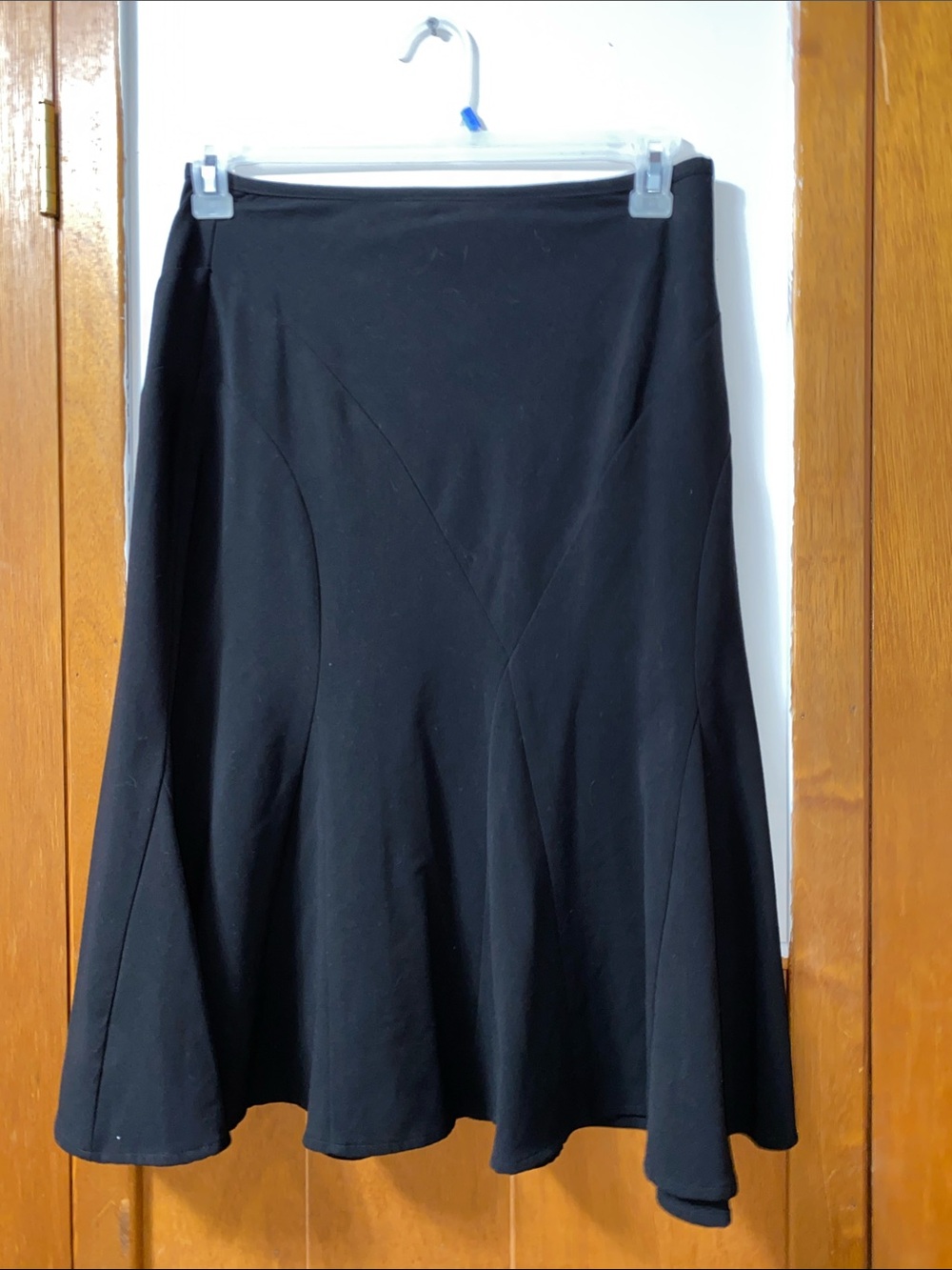 Sunny Leigh Women's Black A-Line Flare Skirt size 6